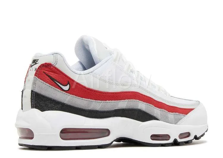 AIR MAX 95 'WHITE VARSITY RED' 3