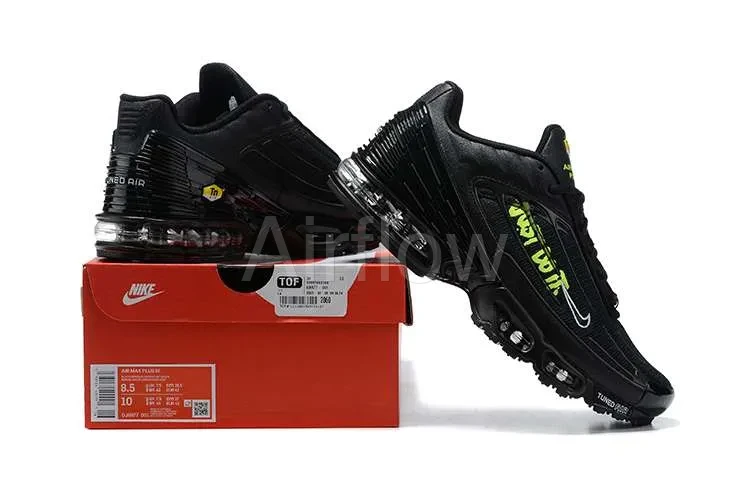 AIR MAX PLUS TN 3 'BLACK JUST DO IT' — vista 2