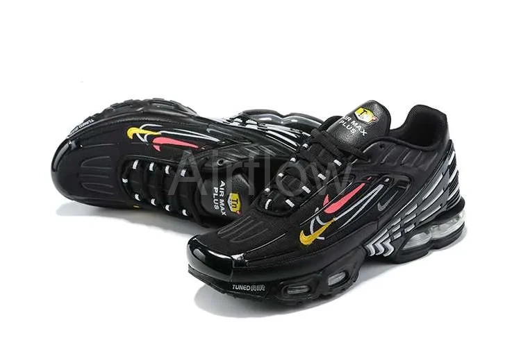 AIR MAX PLUS TN 3 'QUADRUPLE SWOOSH BLACK' 3