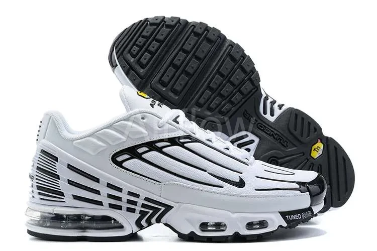 AIR MAX PLUS TN 3 'WHITE BLACK' — vista 2
