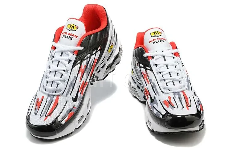 AIR MAX PLUS TN 3 'WHITE MILITARY RED' — vista 2