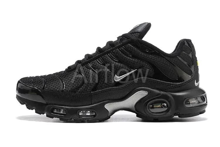 AIR MAX PLUS TN 'BLACK METALLIC SILVER'