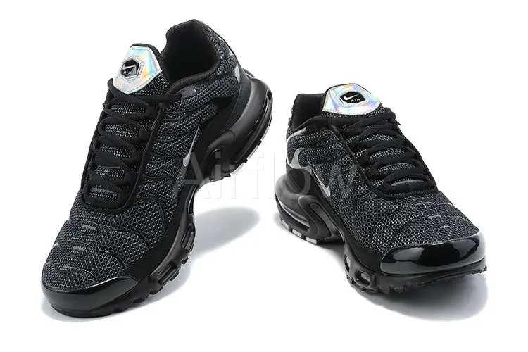 AIR MAX PLUS TN 'BLACK SUEDE SILVER' 4