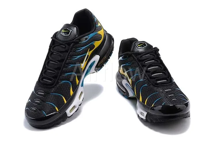 AIR MAX PLUS TN 'BLACK TEAL YELLOW' — vista 2