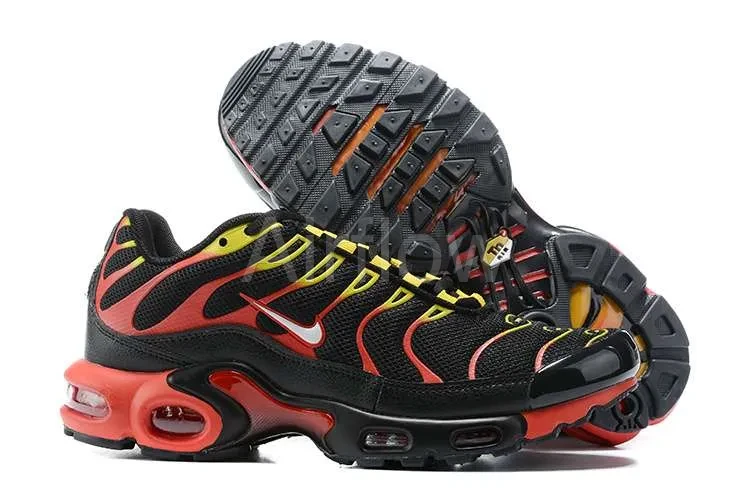 AIR MAX PLUS TN 'GRADIENT BLACK RED YELLOW' — vista 2