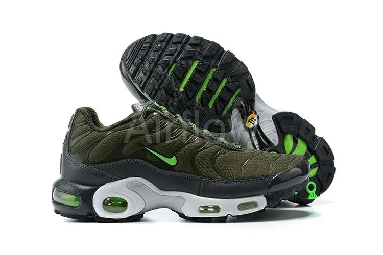 AIR MAX PLUS TN 'KHAKI VOLT GREEN' — vista 2