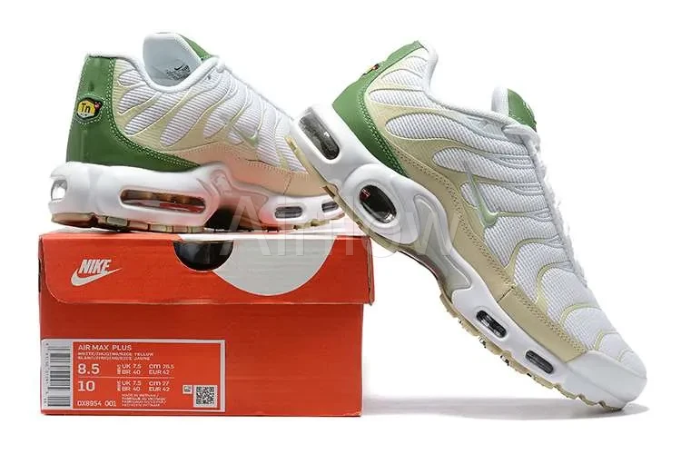 AIR MAX PLUS TN 'LIGHT BONE HONYDEW ALLIGATOR' — vista 2