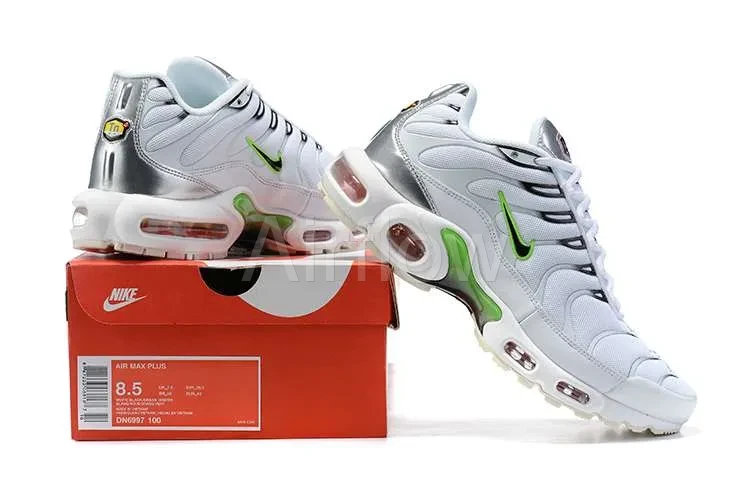 AIR MAX PLUS TN 'NEON METALLIC SILVER' — vista 2