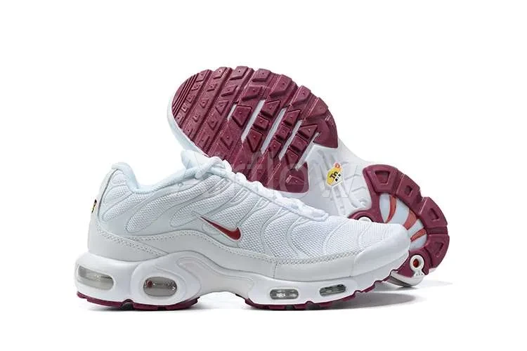 AIR MAX PLUS TN 'WHITE MAROON' — vista 2
