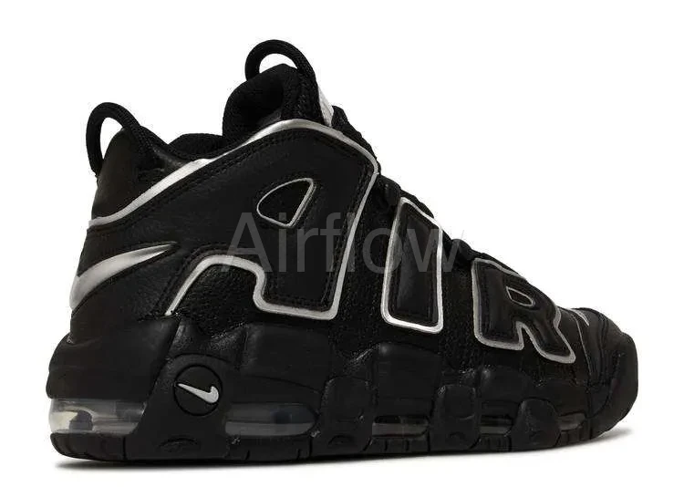 AIR MORE UPTEMPO 'BLACK METALLIC SILVER' 3