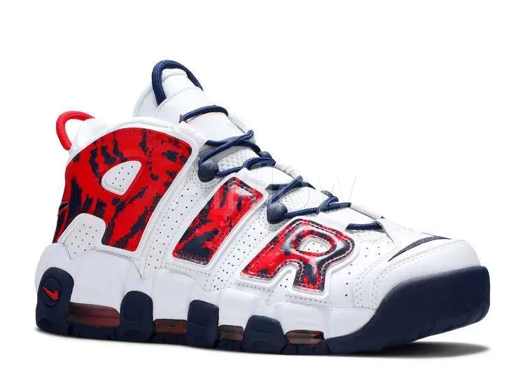 AIR MORE UPTEMPO 'RED NAVY CAMO' — vista 2
