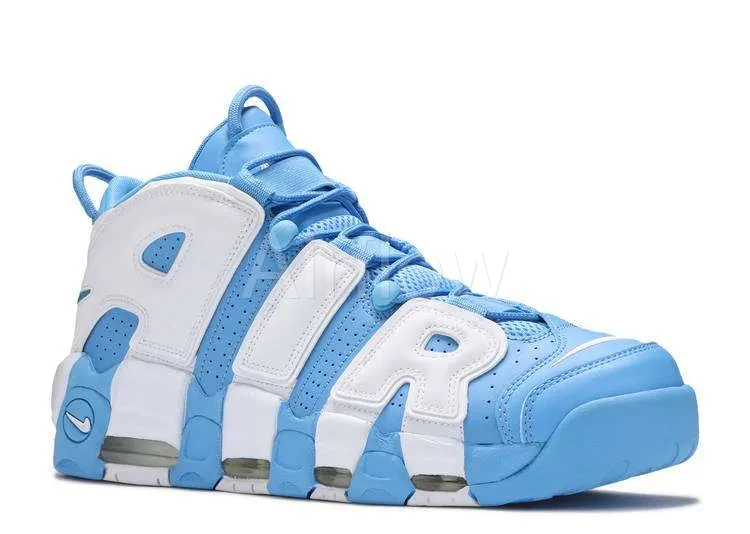 AIR MORE UPTEMPO 'UNIVERSITY BLUE' — vista 2