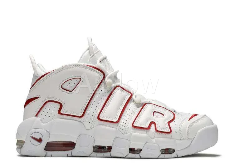 AIR MORE UPTEMPO 'WHITE VARSITY RED'