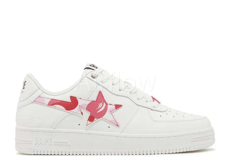 BAPESTA 'ABC CAMO PINK'