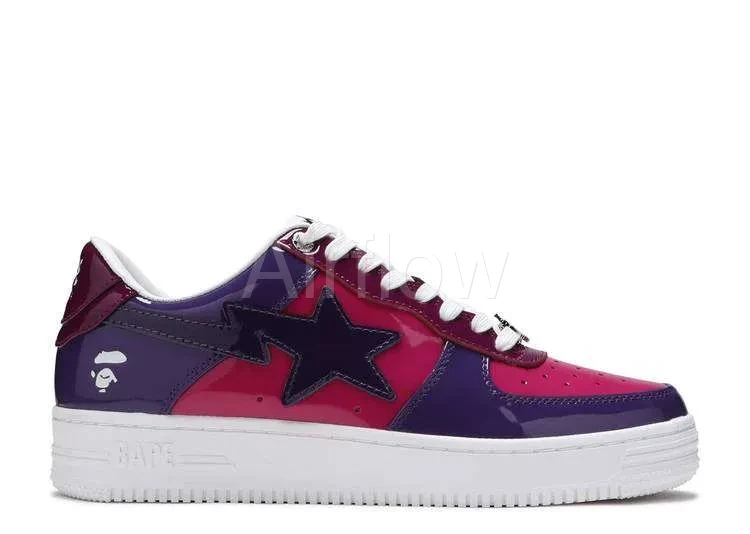 BAPESTA 'COLOR CAMO COMBO PURPLE'
