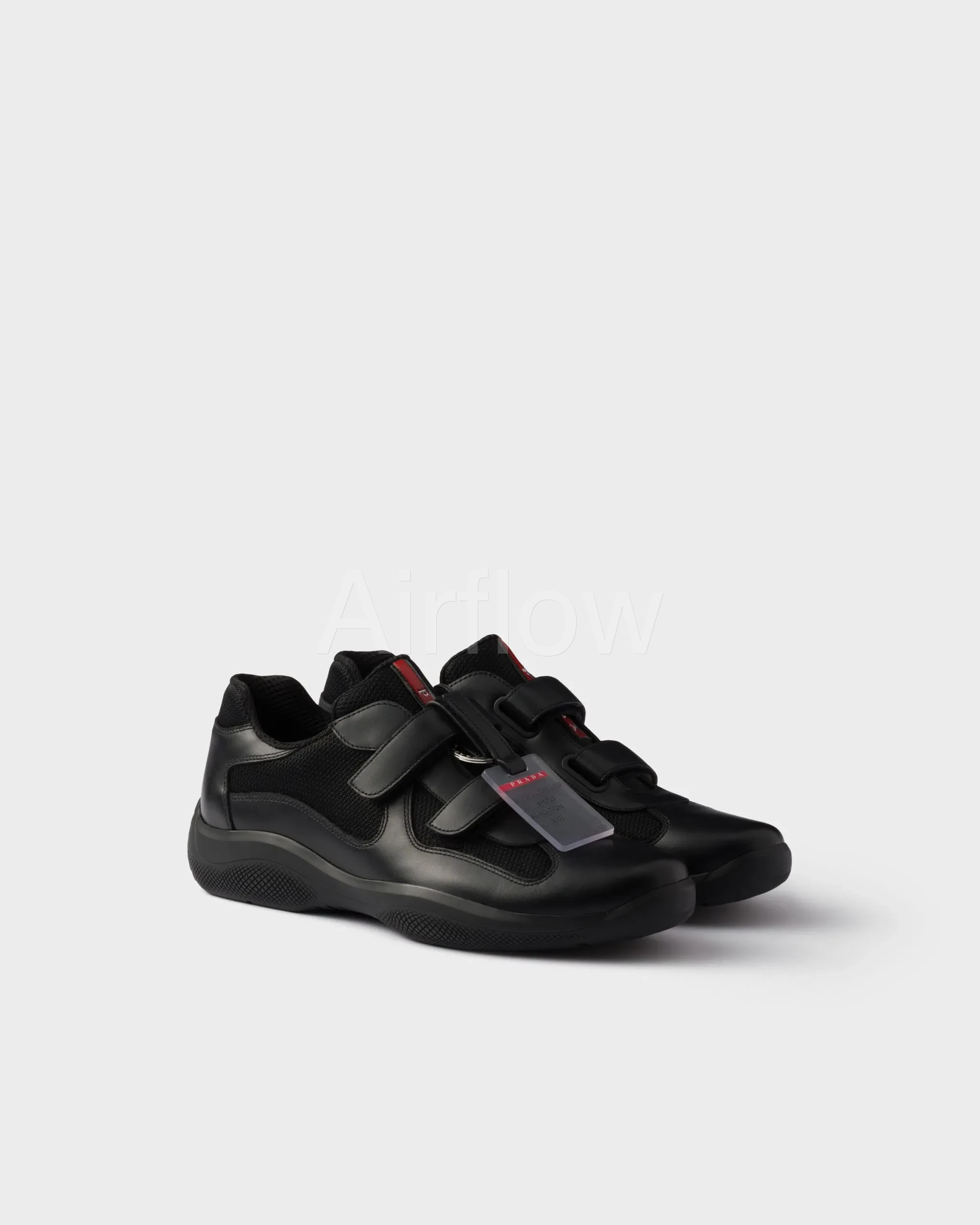 Black Prada America’s Cup Original Sneakers | PRADA