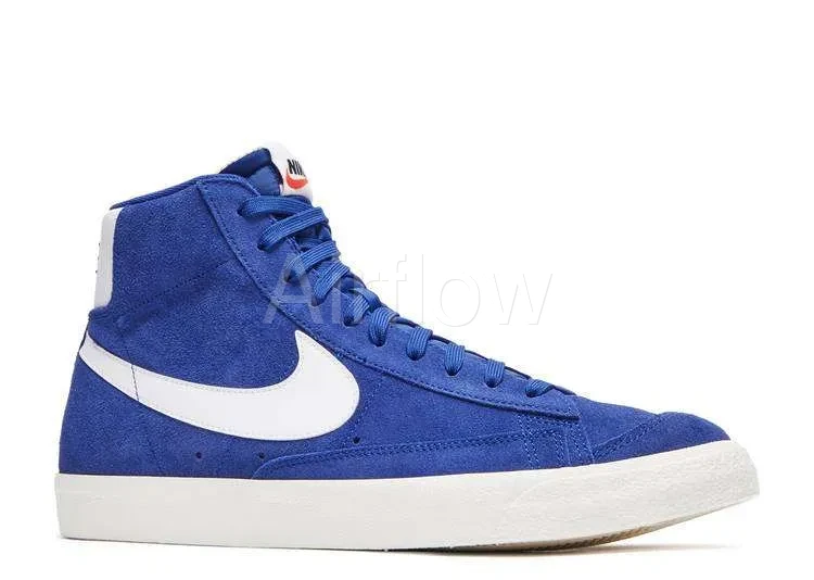 BLAZER MID 77' 'SUEDE DEEP ROYAL BLUE' — vista 2