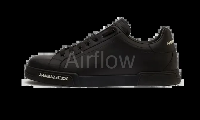 Calfskin nappa Portofino sneakers Black — vista 2