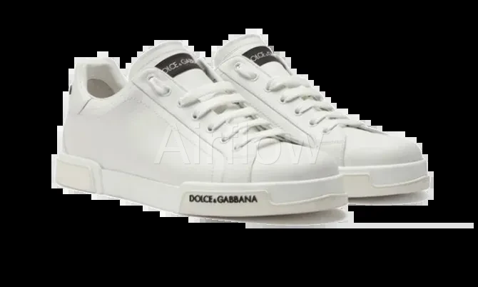 Calfskin nappa Portofino sneakers White 4