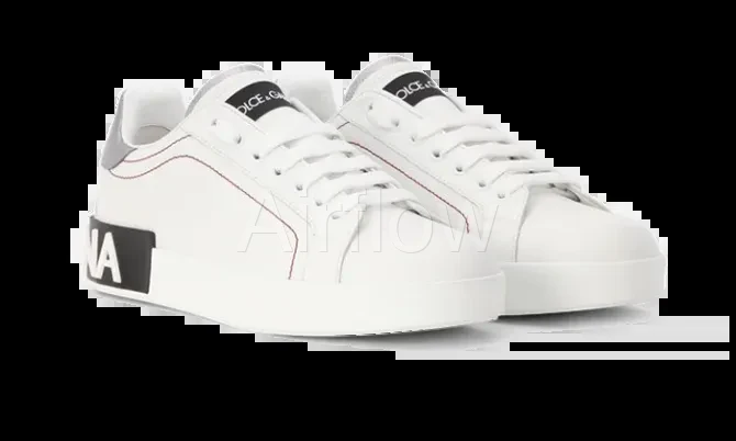 Calfskin nappa Portofino sneakers White 4