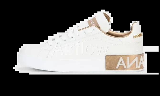 Calfskin Portofino sneakers White Gold — vista 2