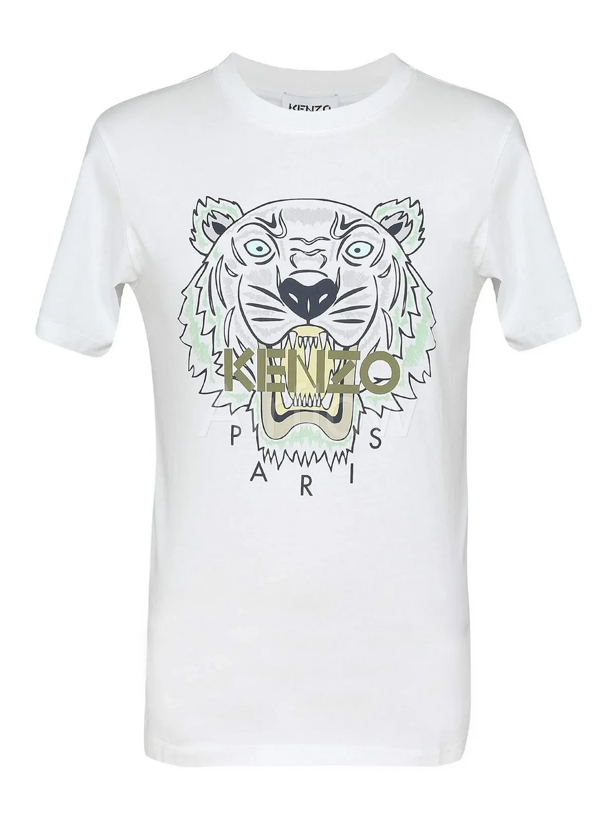 Camiseta Blanca Kenzo Tigre