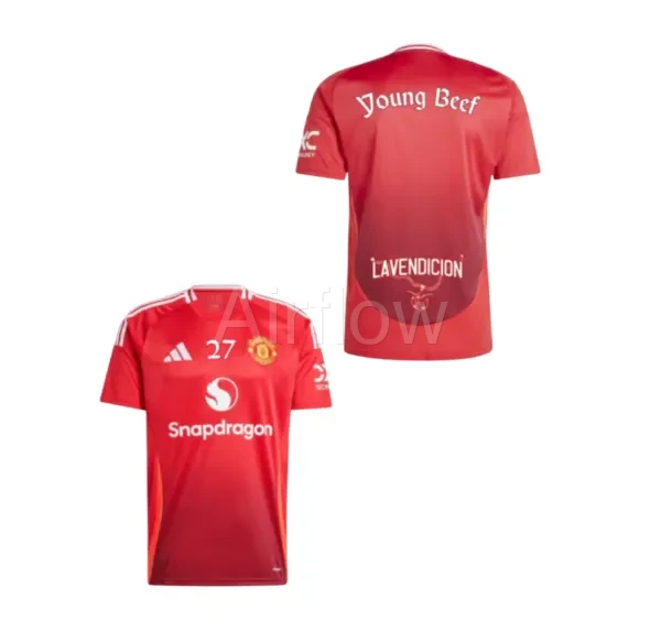 Camiseta Edición Especial Manchester United x Young Beef — vista 2