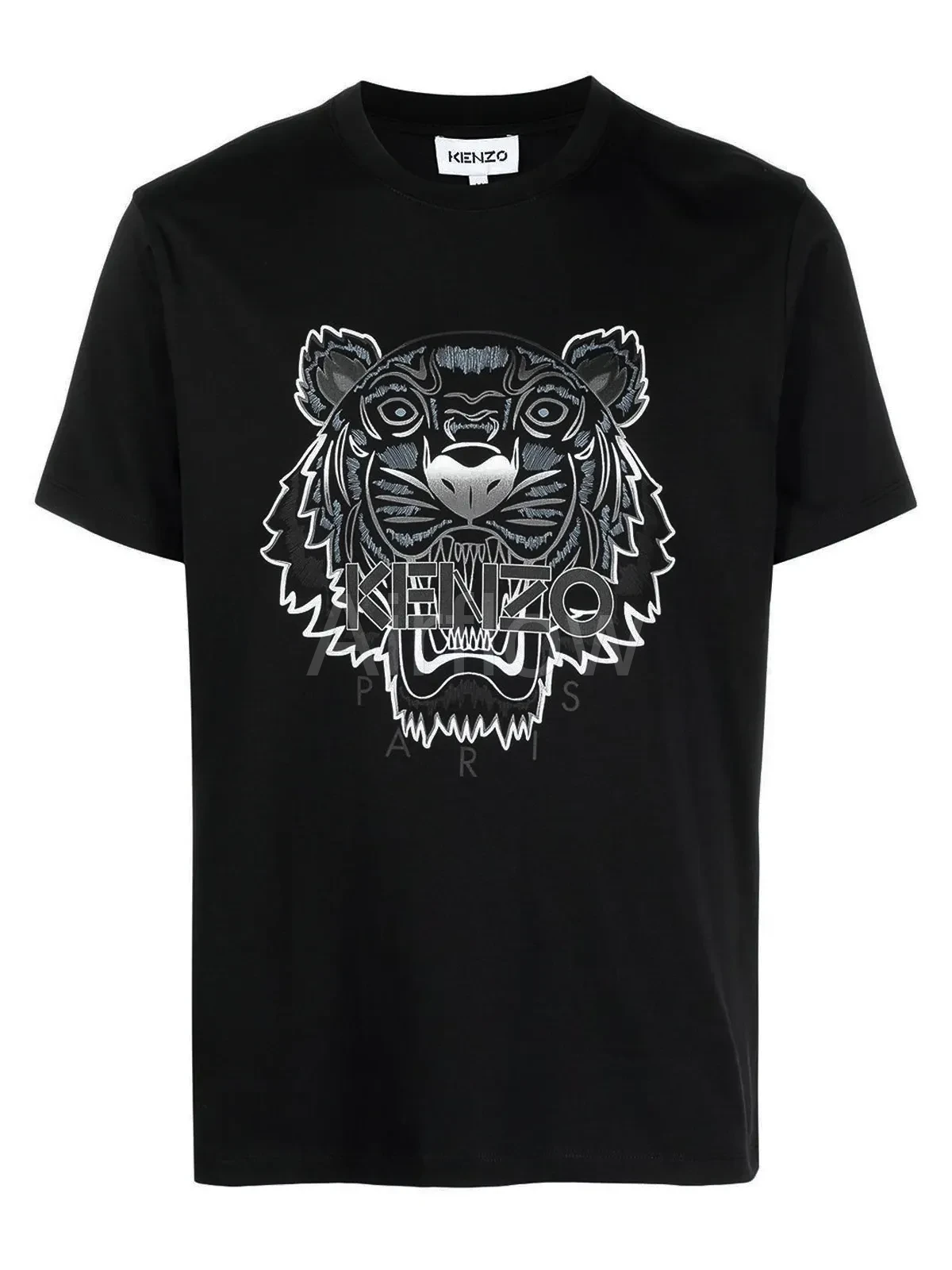 Camiseta Negra Kenzo Tigre