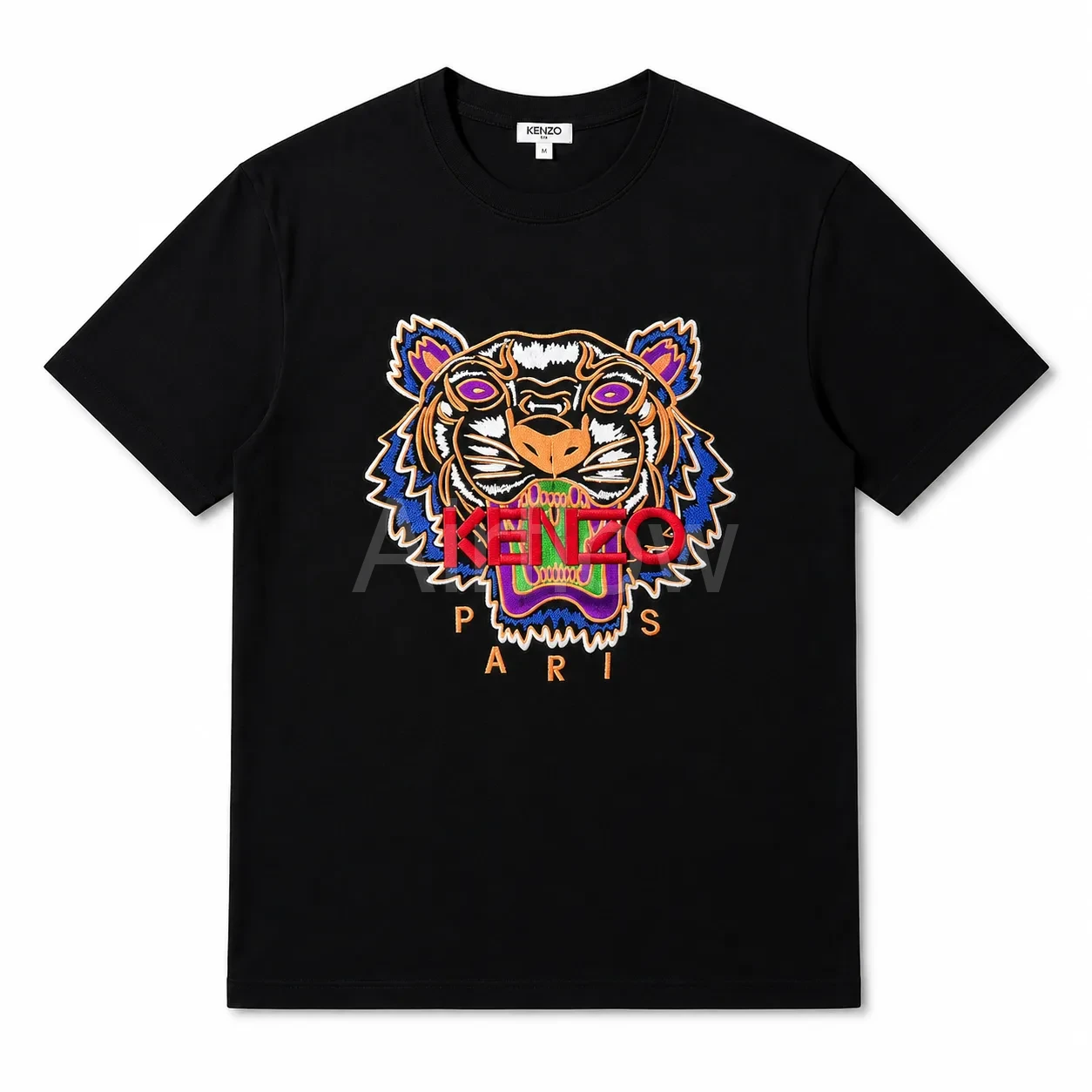 Camiseta Negra Kenzo Tigre