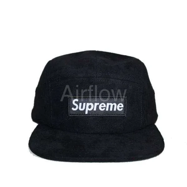 Cap Supreme Military Camp Black