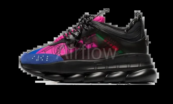 Chain Reaction Blue Black Fuchsia — vista 2