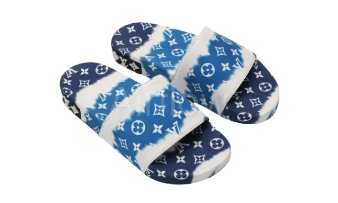Ciabbate Aqua blue 3
