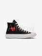 Comme Des Garçons Play x Converse Negras 3