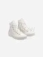 Converse All Star- Platform Mono Blancas 3
