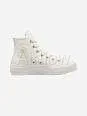 Converse All Star- Platform Mono Blancas 4