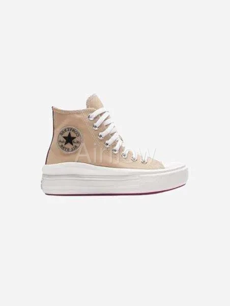Converse All Star- Platform Seasonal Beige 3