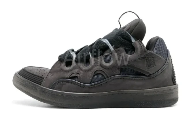 Curb lace-up sneakers Grey — vista 2