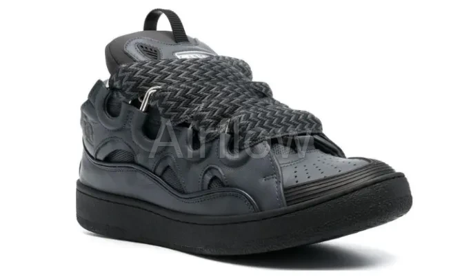 Curb lace-up sneakers Grey 4