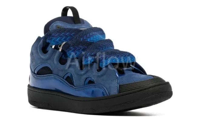 Curb rhinestone-embellished Blue 3