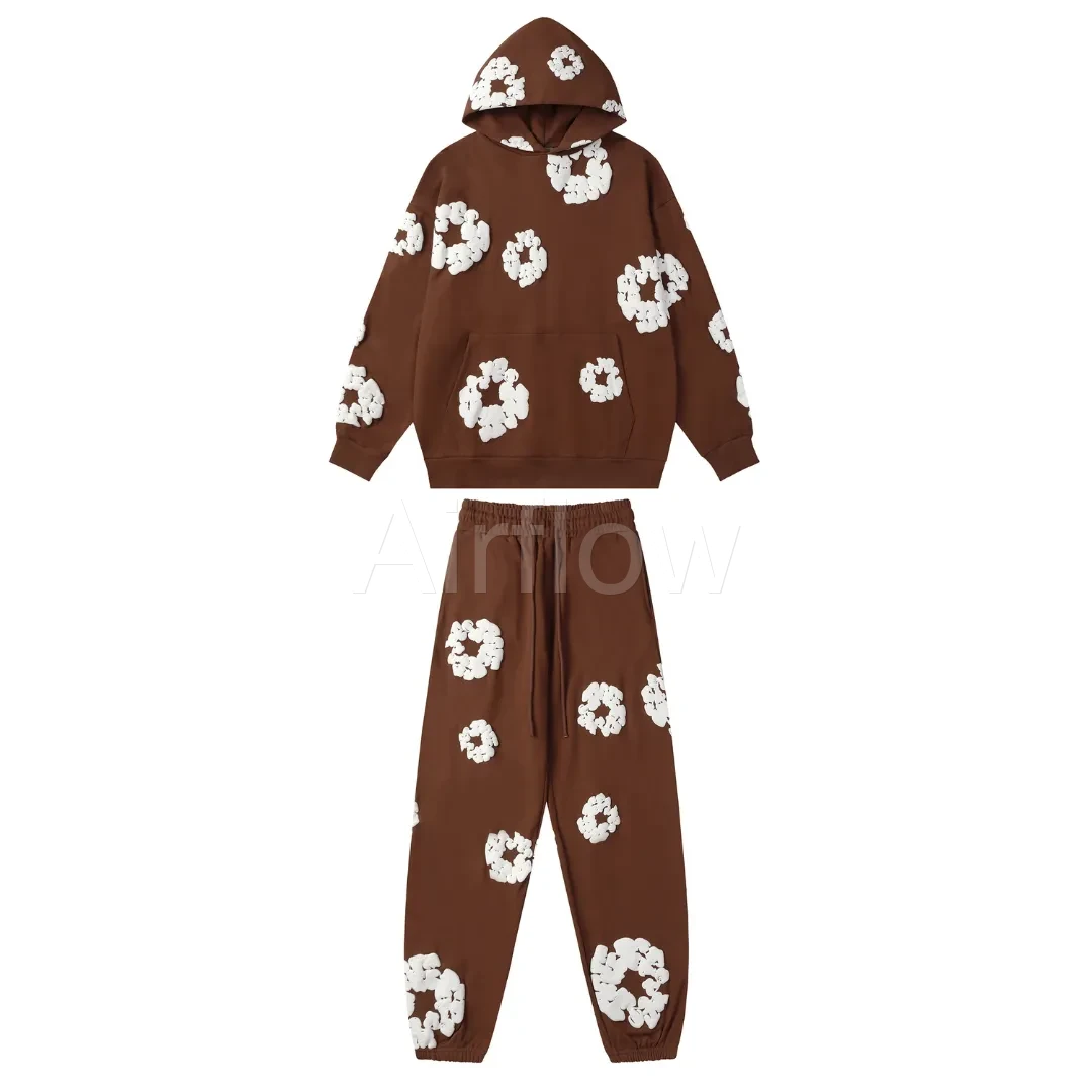 Denim Trs Brown Tracksuit