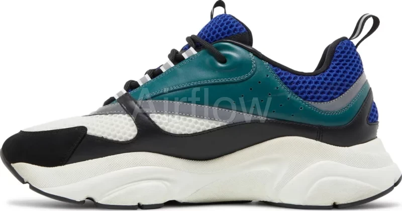 DIOR B22 'DEEP GREEN WHITE BLUE' — vista 2