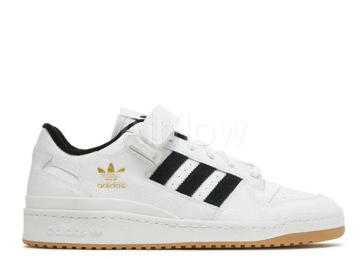FORUM LOW 'WHITE BLACK GUM'