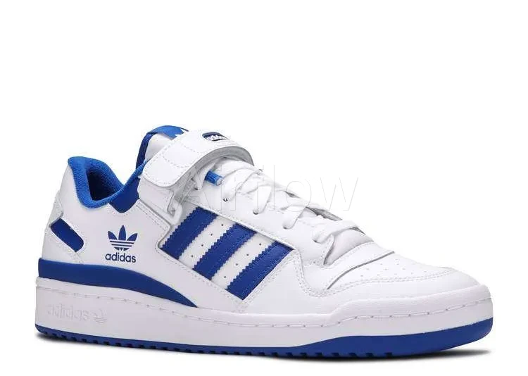 FORUM LOW 'WHITE ROYAL BLUE' — vista 2
