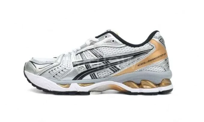 Gel Kayano 14 'White Pure Gold' — vista 2