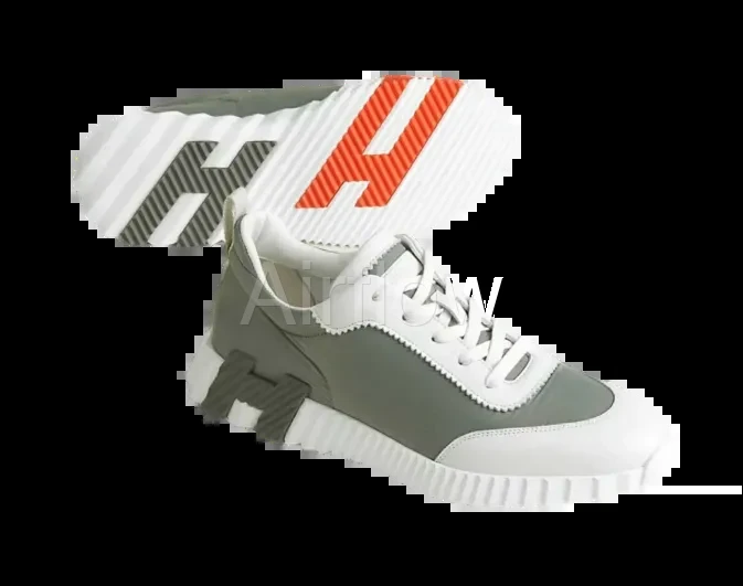 Hermes Bouncing Sneaker Ripstop "Etoupe Blanc"