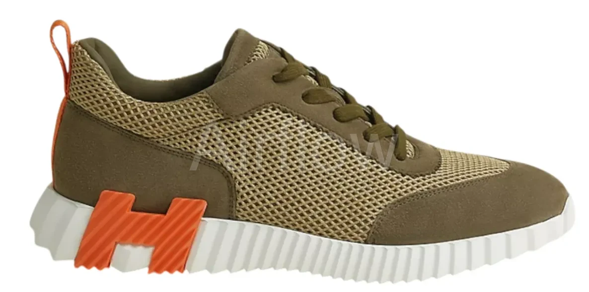 Hermes Bouncing Sneaker "Vert Toundra"