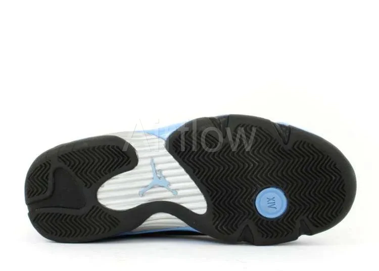 JORDAN RETRO 14 'BLACK UNIVERSITY BLUE' 4