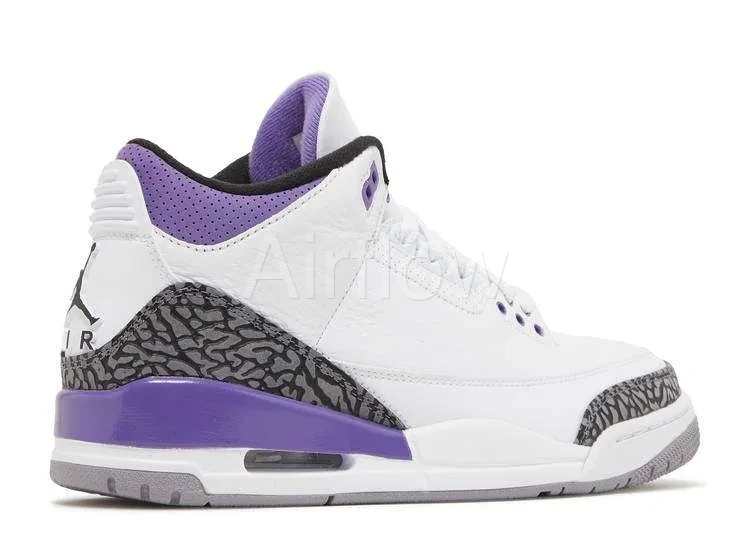 JORDAN RETRO 3 'DARK IRIS' — vista 2