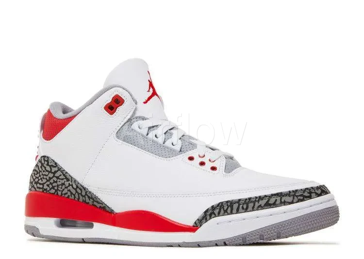 JORDAN RETRO 3 'FIRE RED' — vista 2