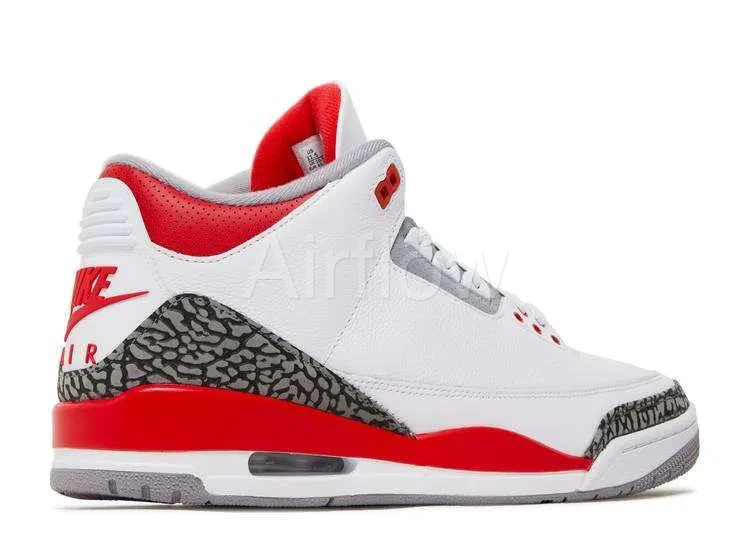 JORDAN RETRO 3 'FIRE RED' 3